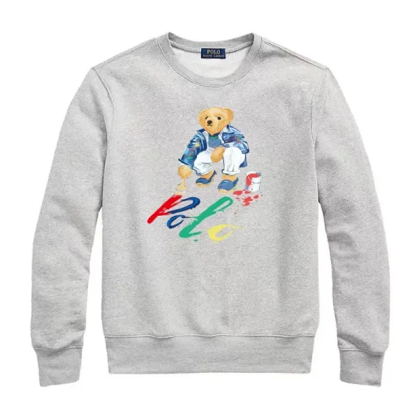 Ralph Lauren Polo Bear Skiing Navy Sweatshirt - 12