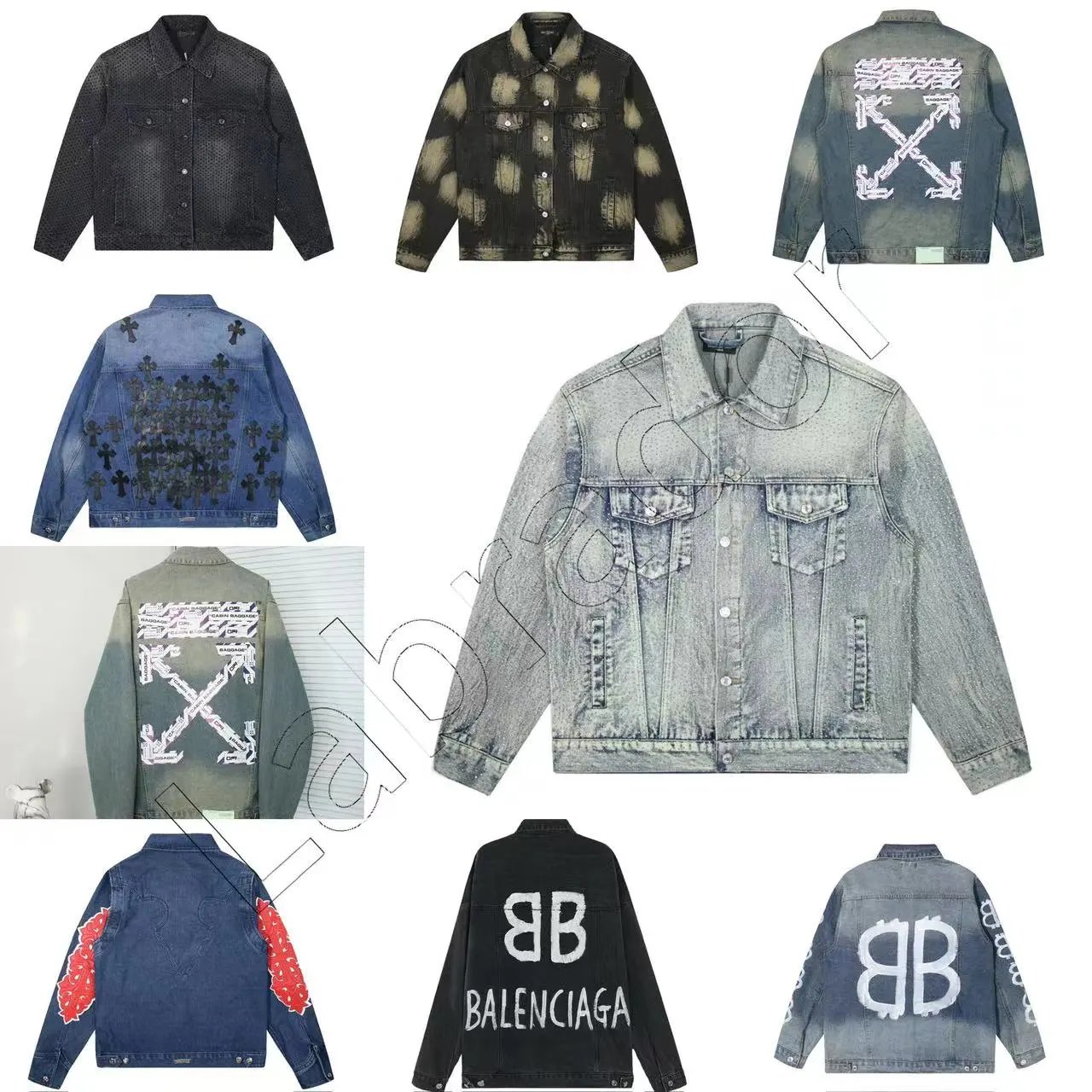 Balenciaga Denim Jacket QC photos