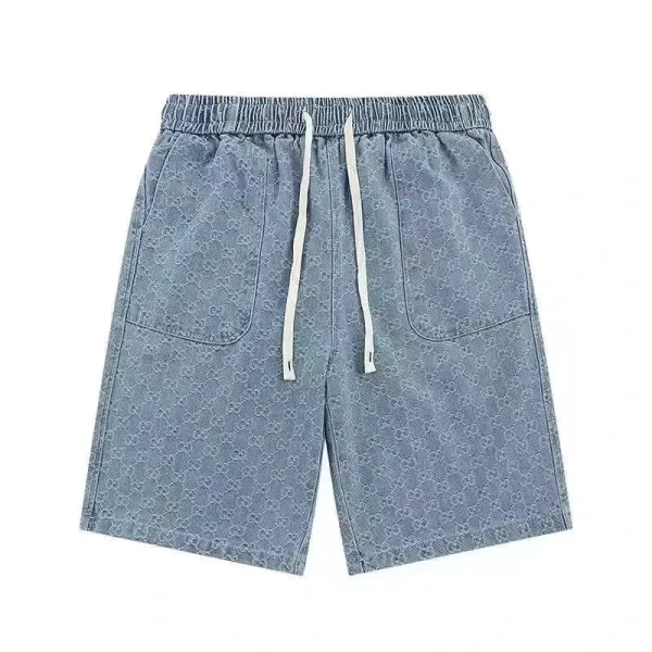 Dior Oblique Terry Shorts Navy Blue - 11
