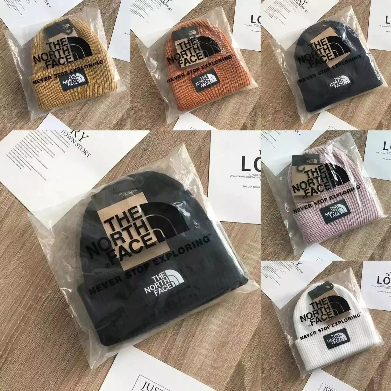 品牌北毛线帽 - 134080