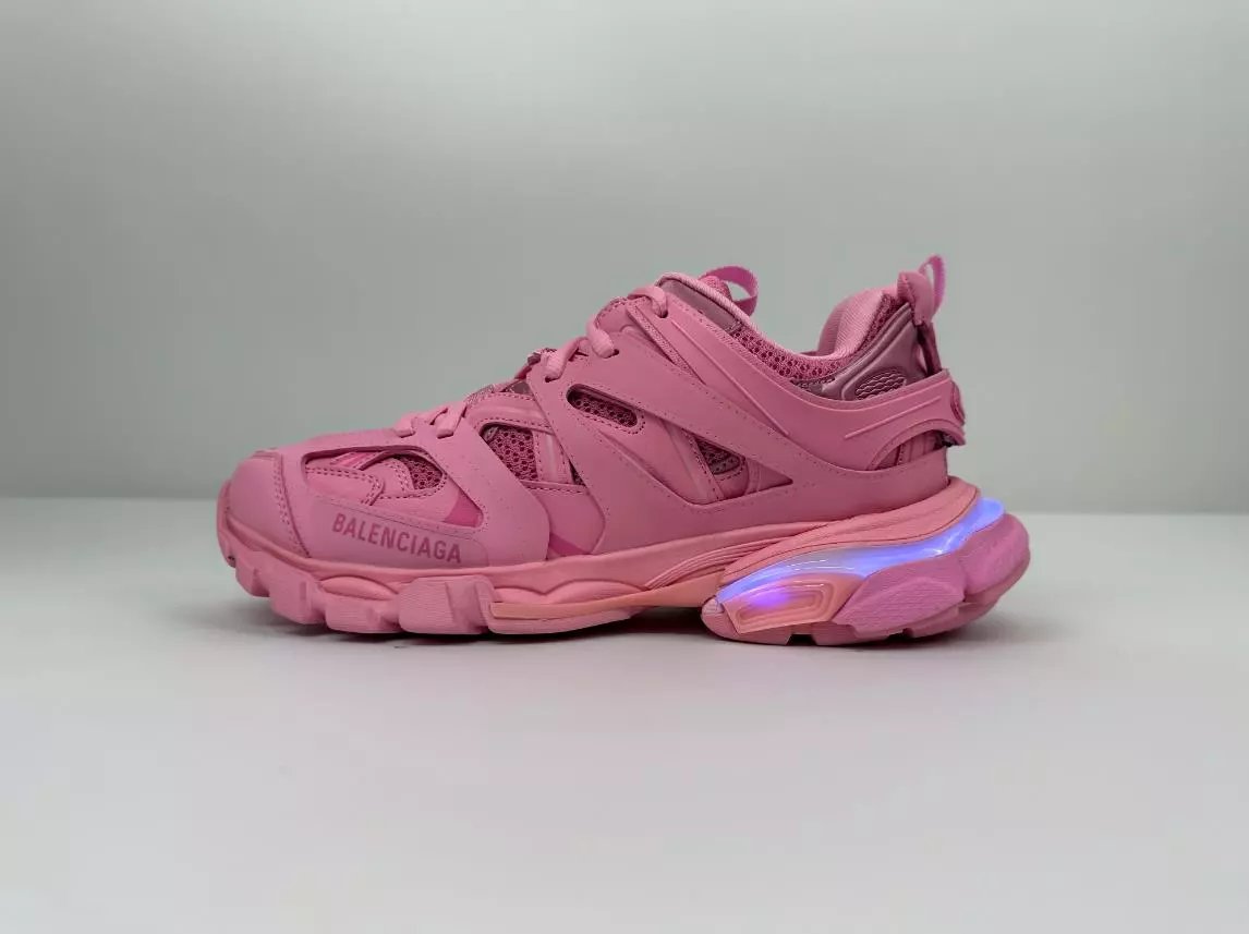 Balenciaga Track LED Shoes — 103-8 Pink 35-40 colorway — USFans Spreadsheet photo