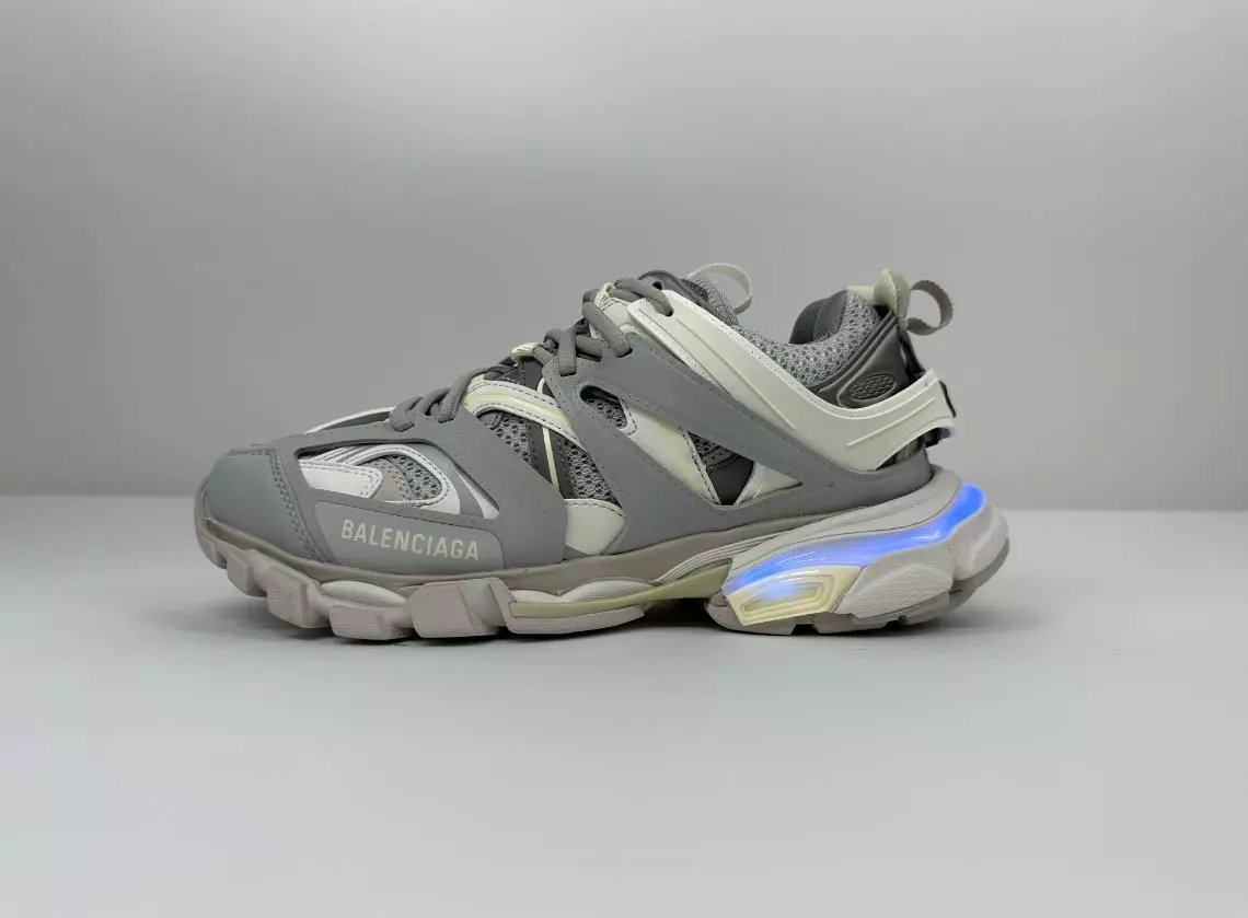 Balenciaga Track LED Shoes — 103-5 m gray yellow 35-46 colorway — USFans Spreadsheet photo