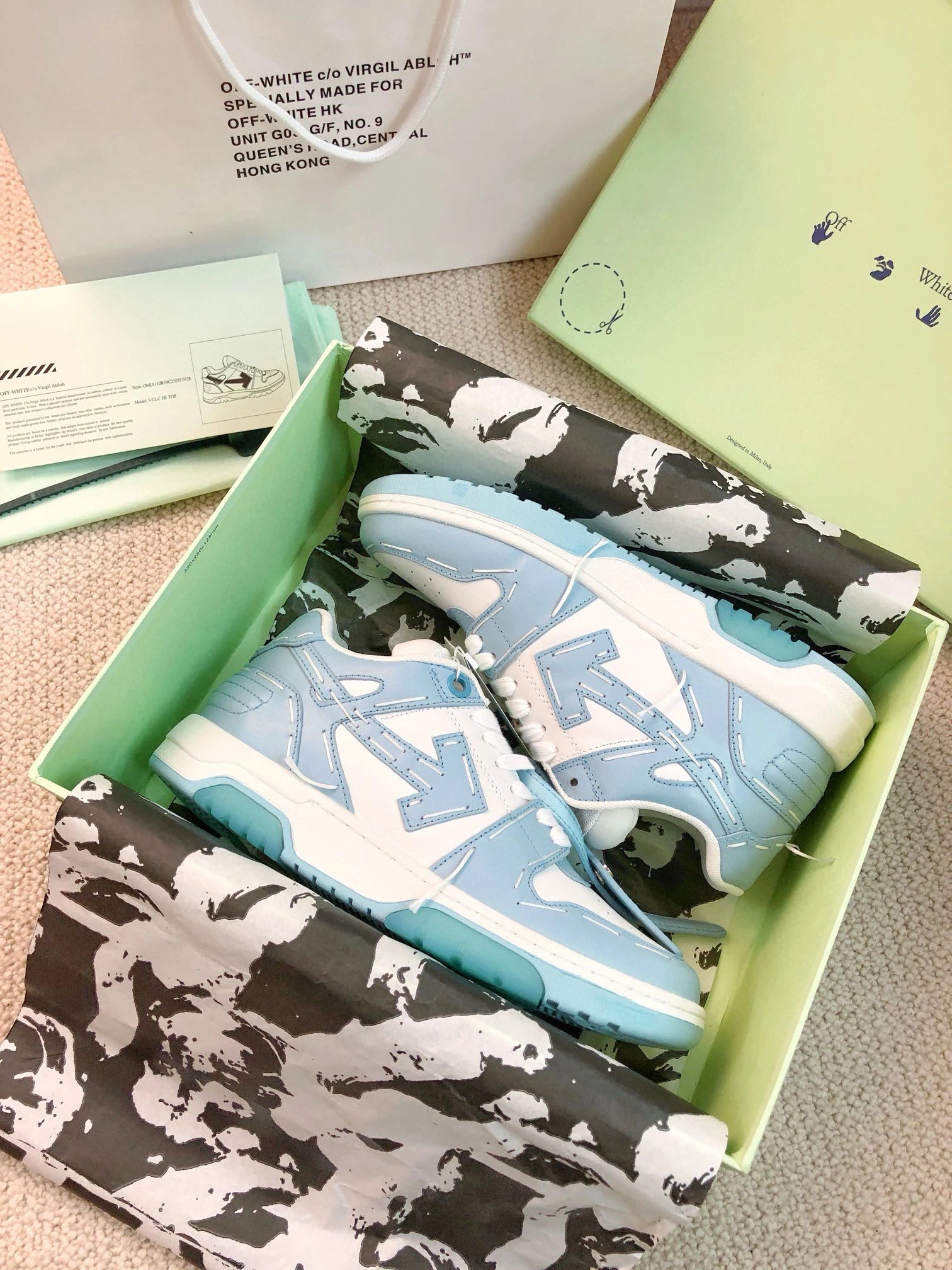 Off-White Sneakers / Trainers OOF — 37 colorway — USFans Spreadsheet photo