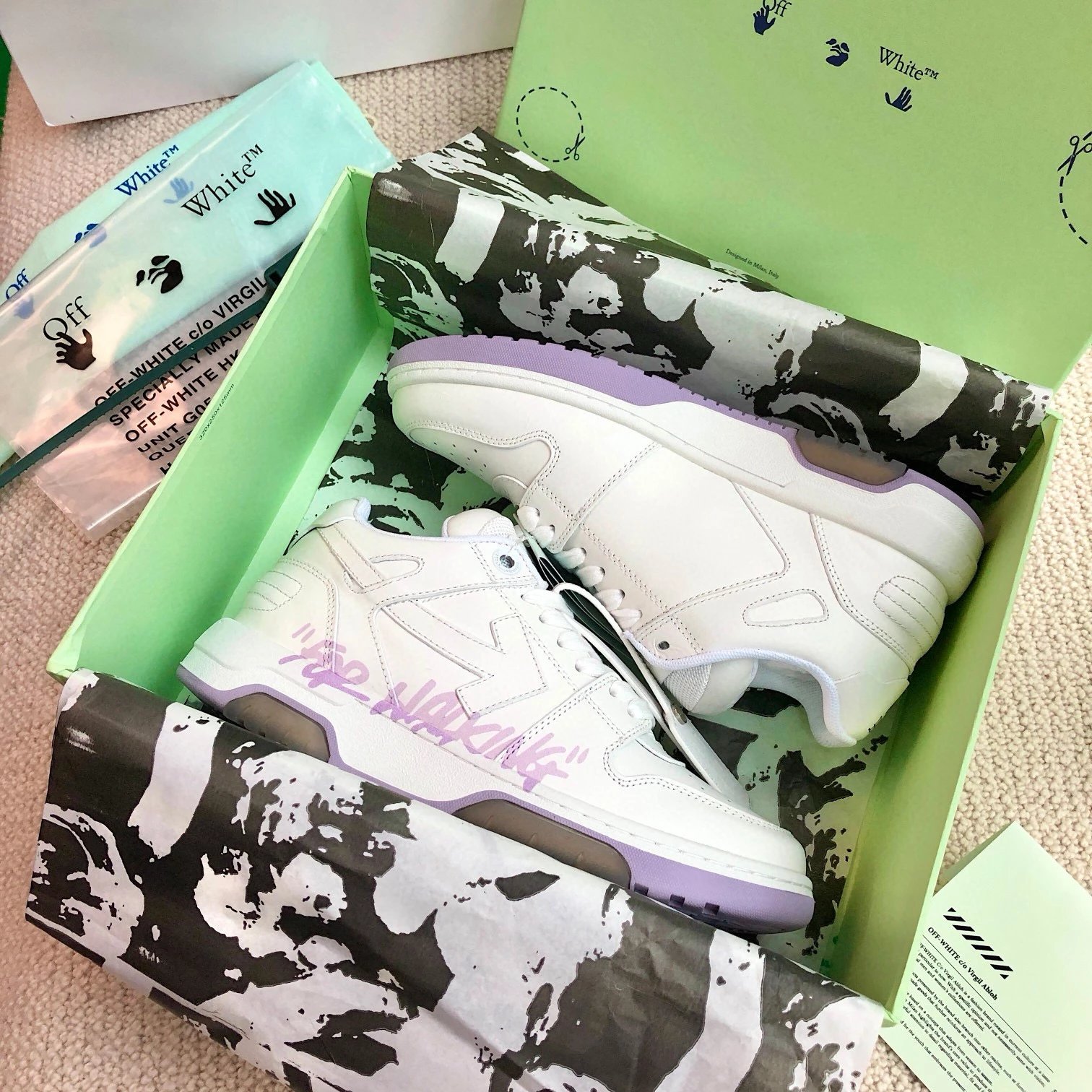 Off-White Sneakers / Trainers OOF — 19 colorway — USFans Spreadsheet photo