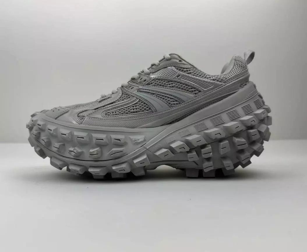 Balenciaga Defender All-Black Shoes — grey colorway — USFans Spreadsheet photo