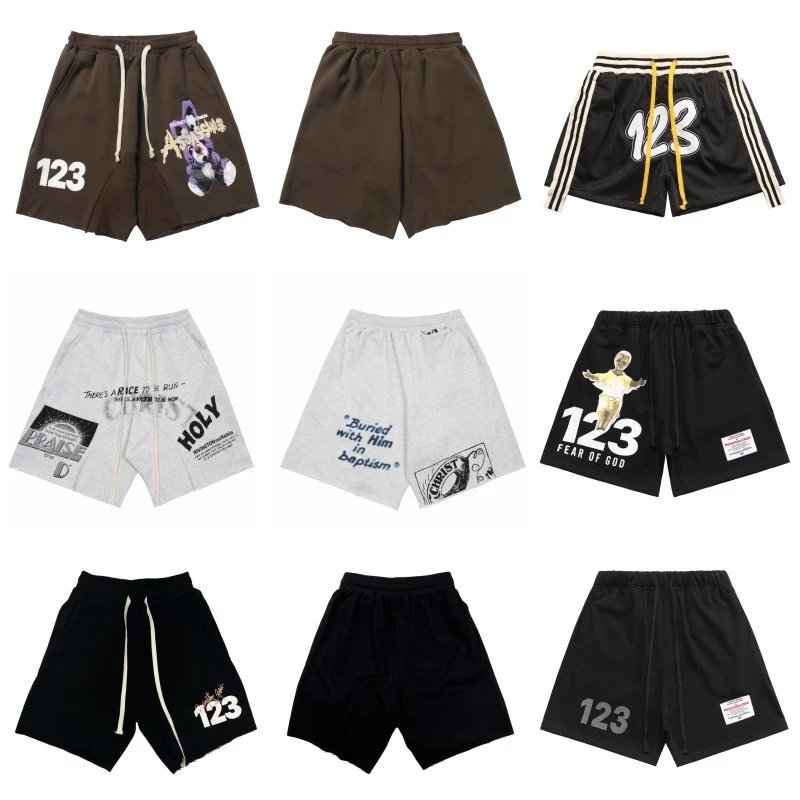Off-White x 123 Mesh Shorts Black - 13