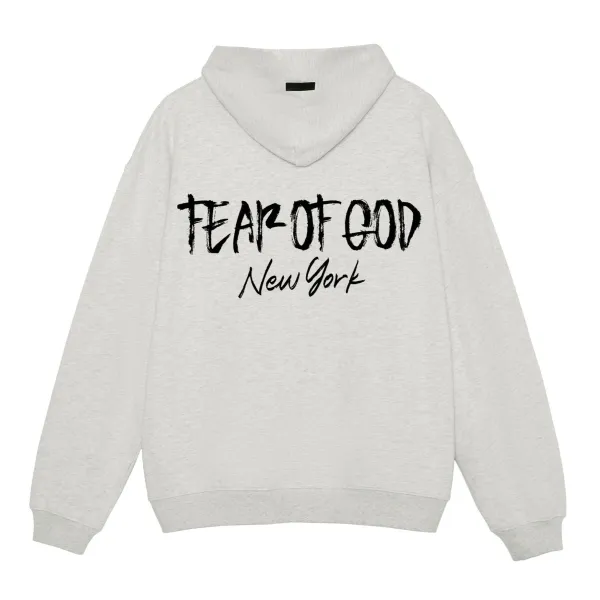 Essentials Zip-Up Hoodie Off-White Hoodie - 12