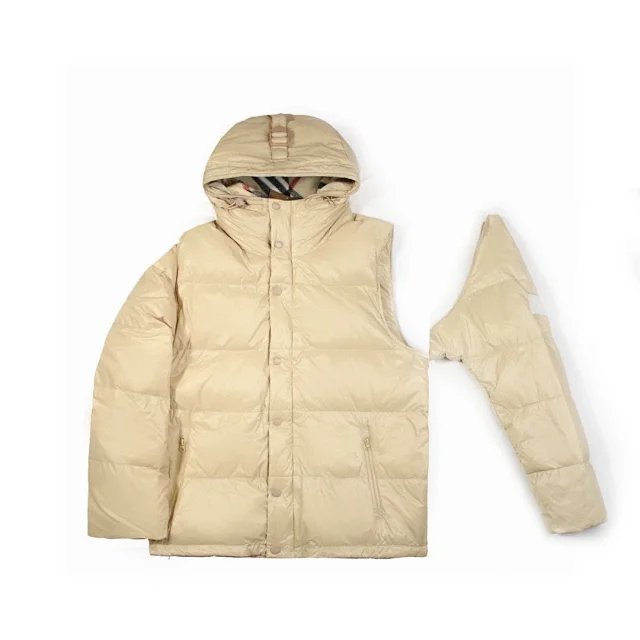Burberry Down Jackets Hooded quilted puffer jacket product detail image 7