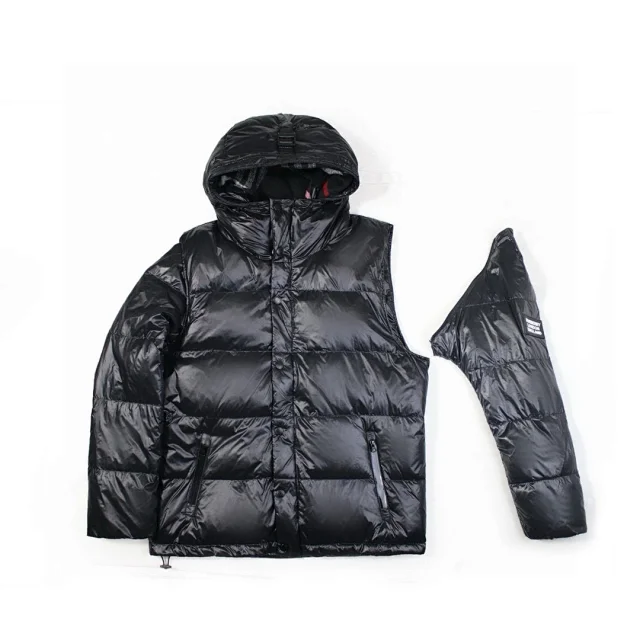 Burberry Down Jackets Hooded quilted puffer jacket product detail image 5
