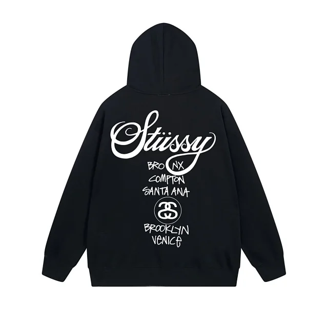 Stüssy Hoodies & Sweatshirts Graphic Logo Print Hoodie product detail image 12