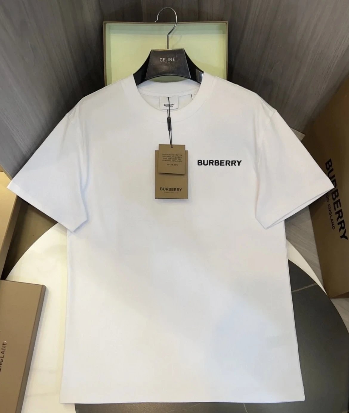 Burberry Logo Print T-Shirt