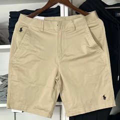 Shorts casual pants five pants beach mercerized cotton straight