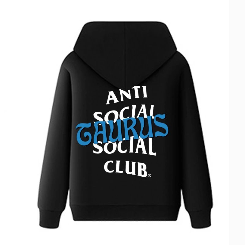 Anti Social Social Club Taurus Black Hoodie