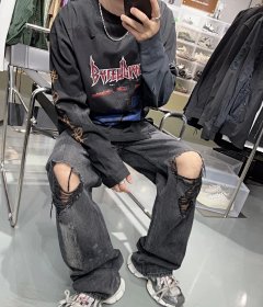 Long-sleeved T-shirt loose unisex