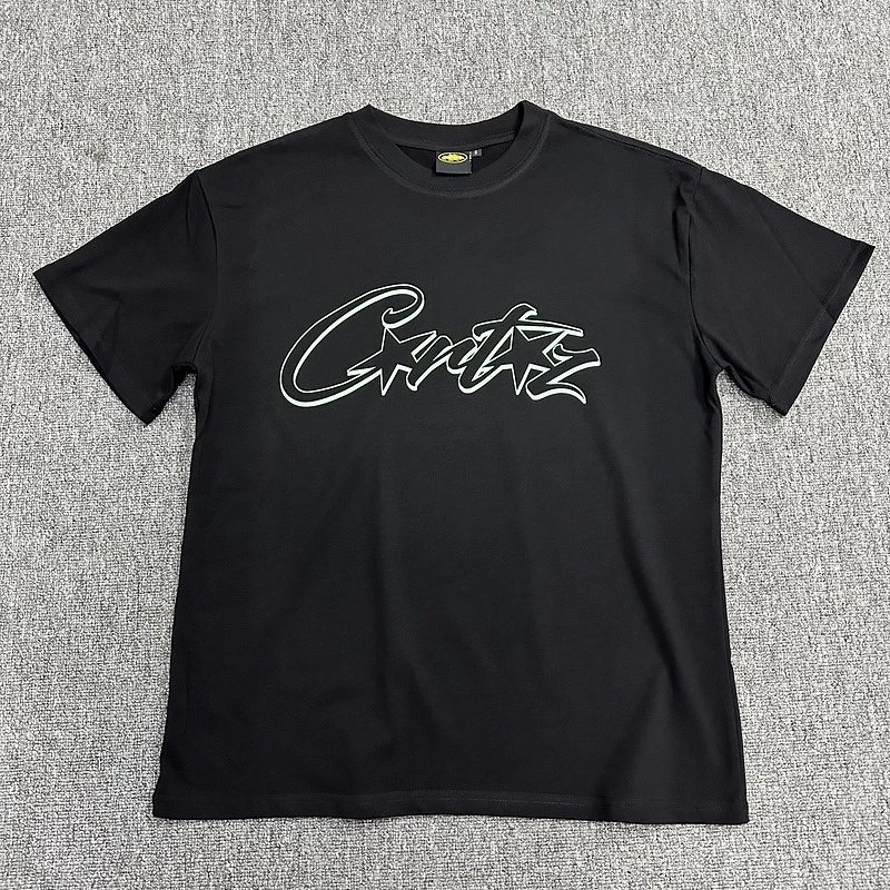 3112 Black with Green Print