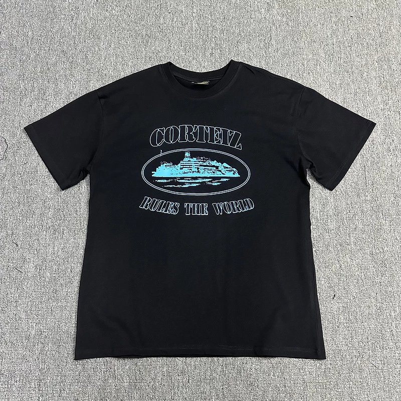 3102 Black with Light Blue Print