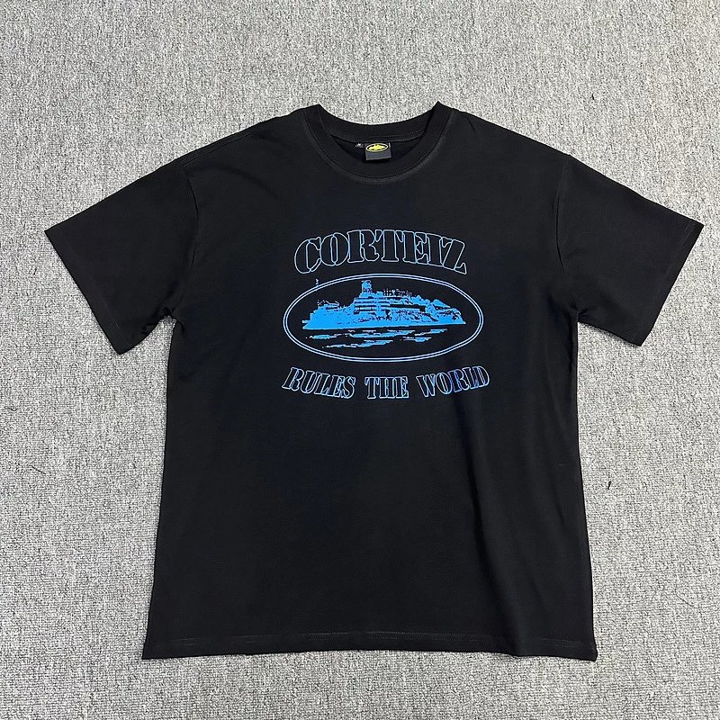 3102 Black with Blue Print