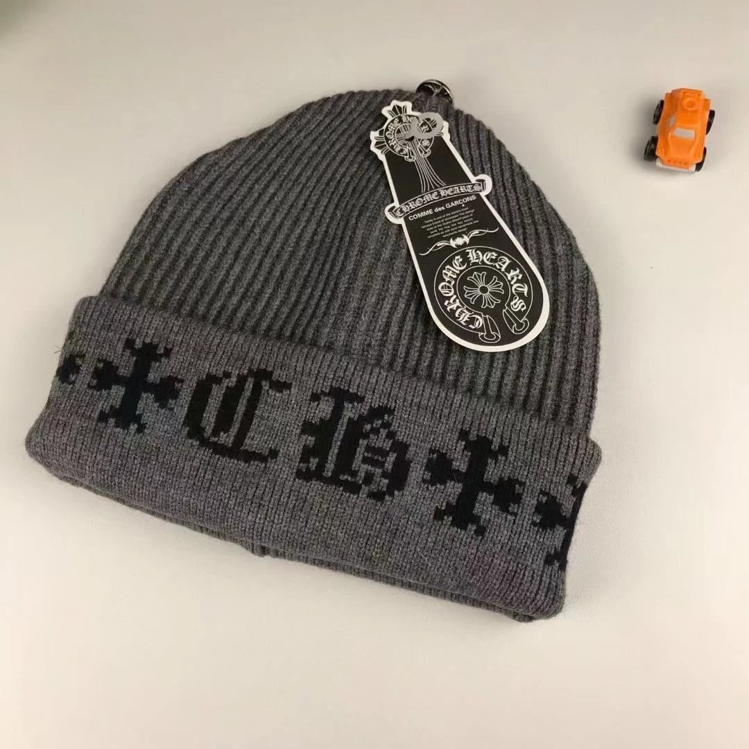 Chrome hearts beanie — Grey 2 colorway — USFans Spreadsheet photo
