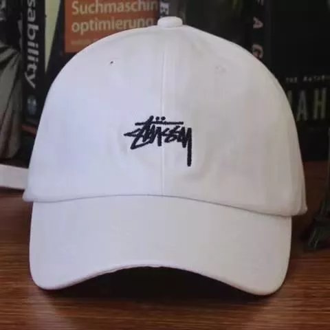Gorra de visera bordada