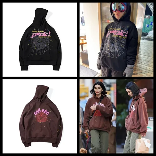 Sp5der Sudadera Gris