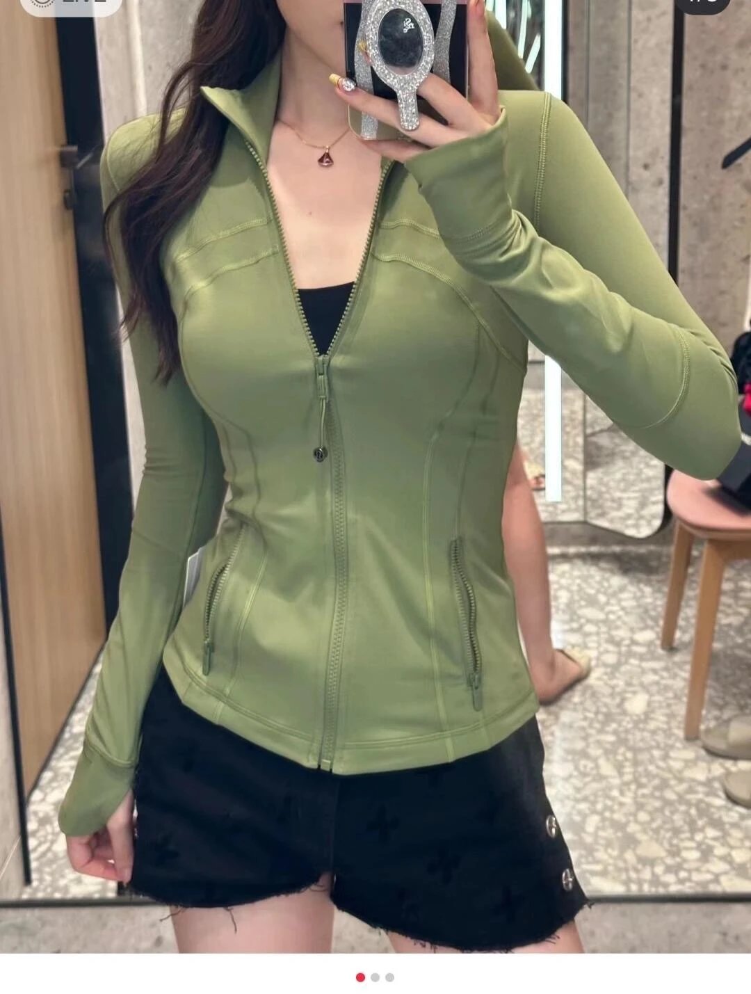 Black Lululemon Define Jacket
