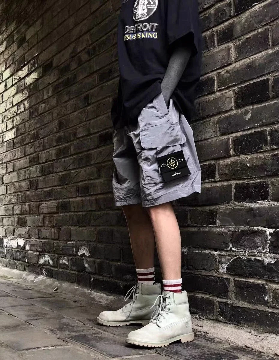 Stone Island Pantalones Cortos Cargo