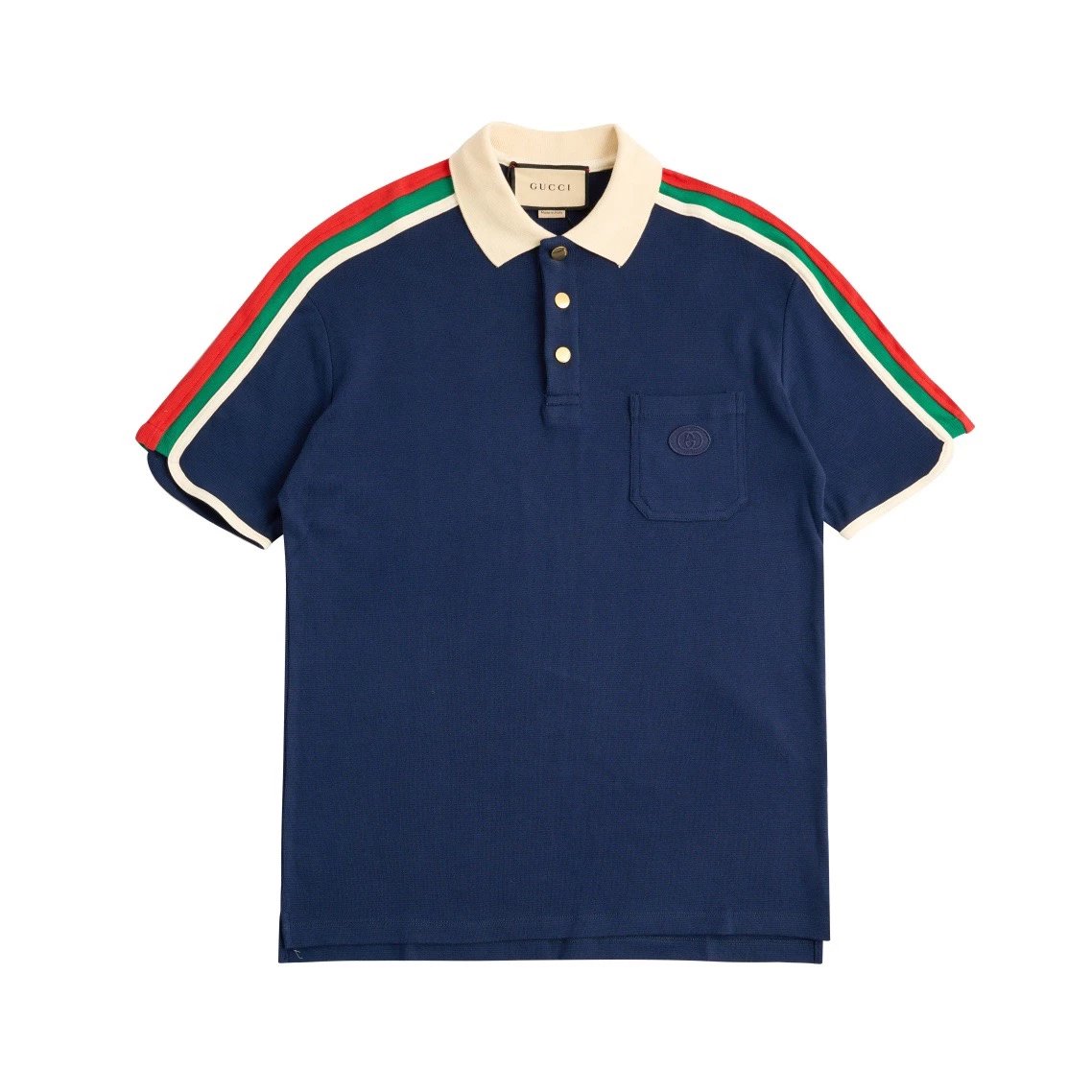Gucci Cartoon Logo Polo Shirt