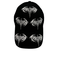 Black (white full print)