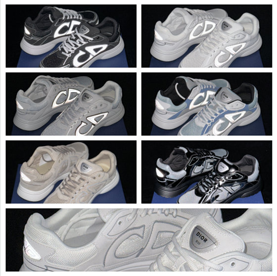 D ®️ B30 reflective CD30 logo sports shoes