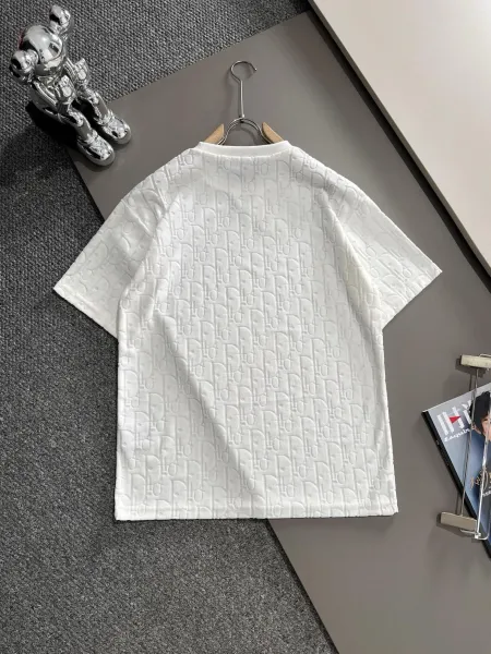 Dior Oblique Jacquard T-Shirt Light Blue - 30