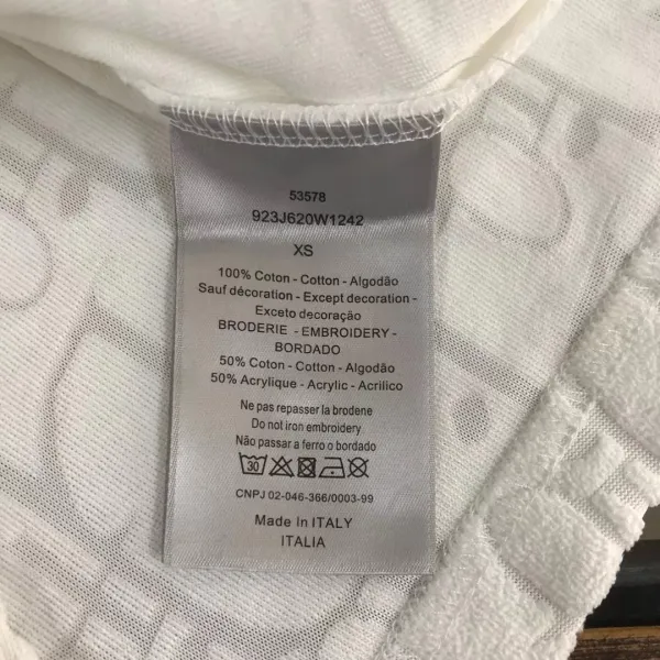 Dior Oblique Jacquard T-Shirt Light Blue - 23