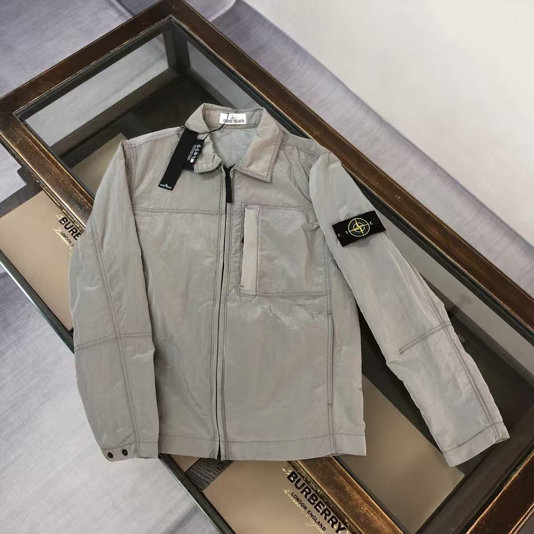 Stone Island Light Grey Jacket
