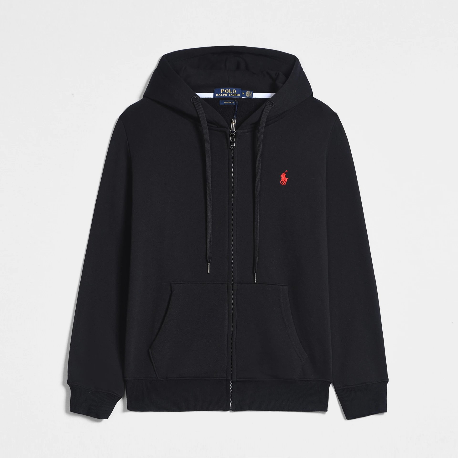 Zipper Black Red