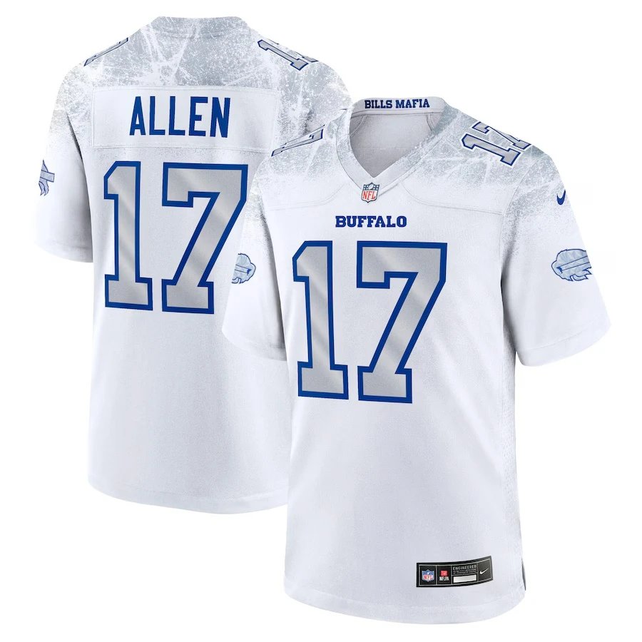 Buffalo Bills #17 Allen Jersey