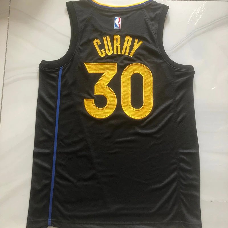 Nike Golden State Warriors Stephen Curry #30 White Swingman Jersey - 24