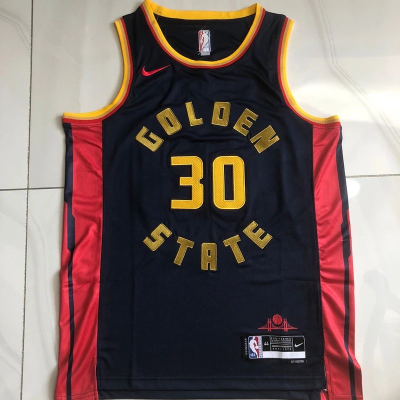 Nike Golden State Warriors Stephen Curry #30 White Swingman Jersey - 6