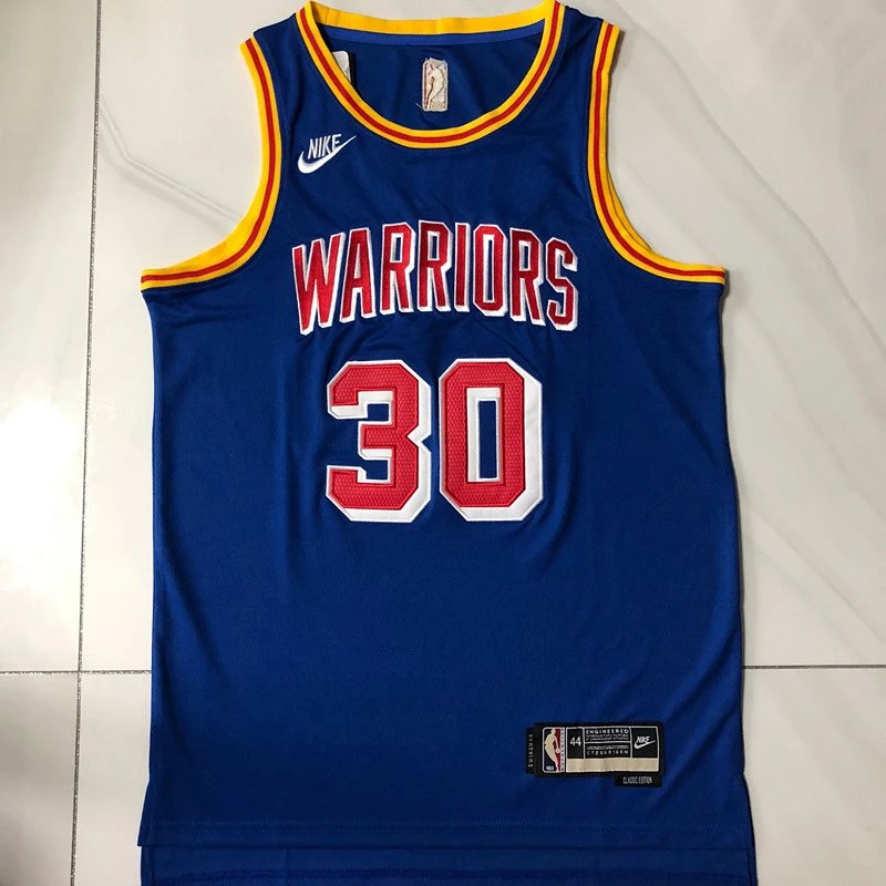 Nike Golden State Warriors Stephen Curry #30 White Swingman Jersey - 14
