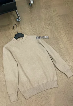 thumbnail for There will definitely be a surprise to receive! Foreign trade original single men's clothing! Winter men's cardigan selected 39% wool blend fabric 7 strands double needle thickened and delicately woven, warm and skin-friendly, the upper body is crisp and stylish, and the original and tight Men's business casual crew neck cardigan [5503] D127