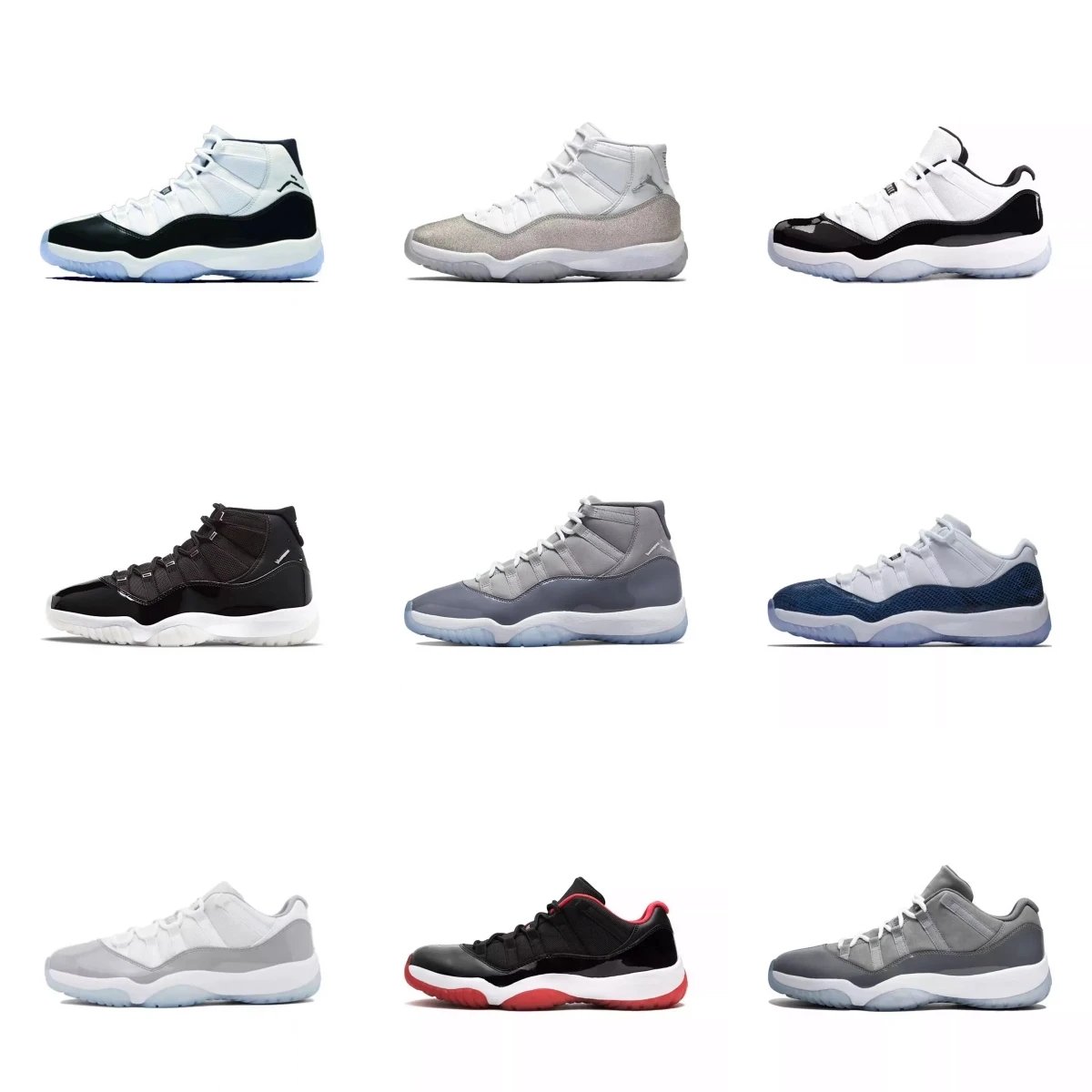 Original - Customized high top and low top sports shoes J011