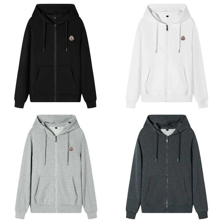 Fashionable Versatile Zip-Up Hoodie