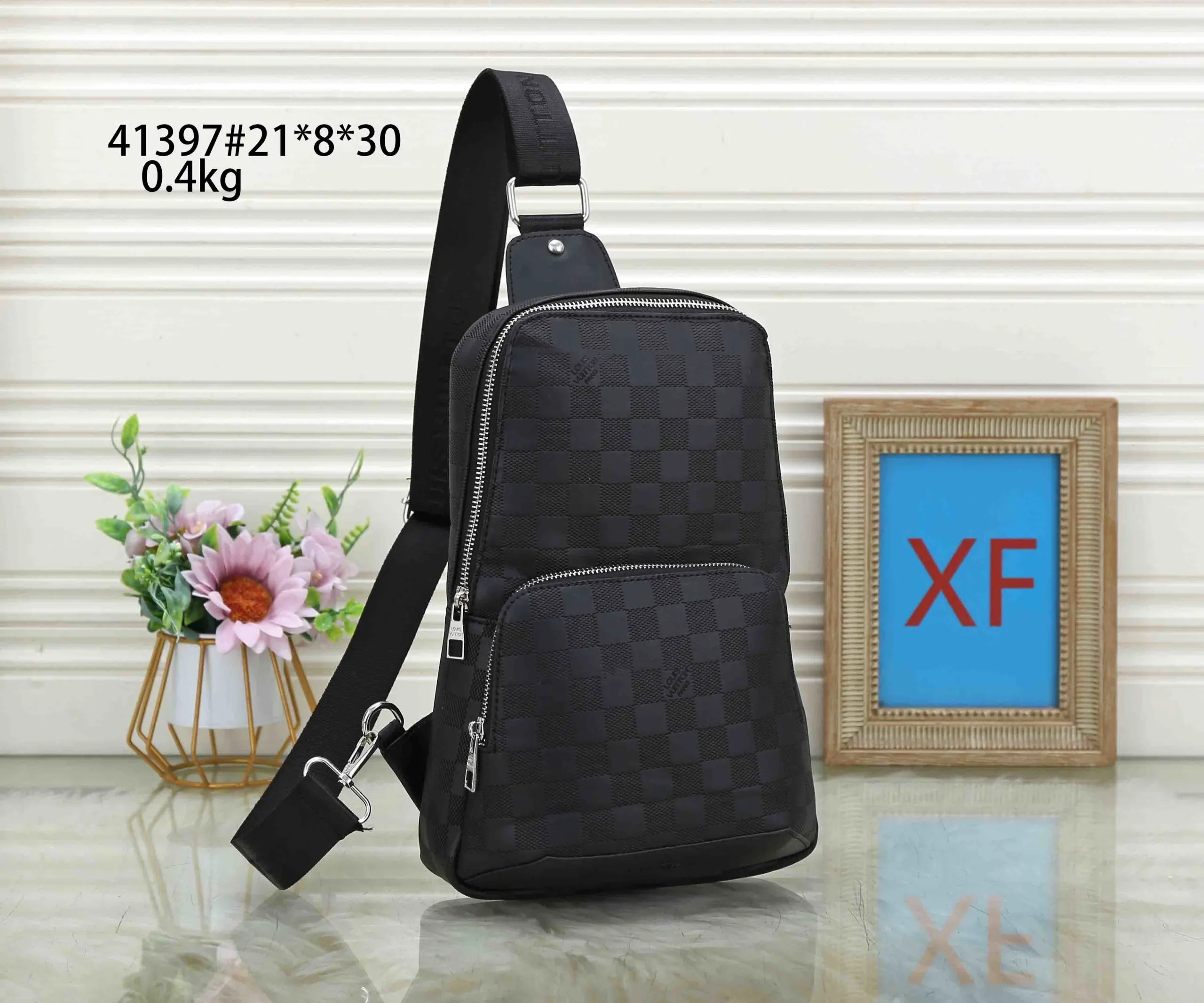 Louis Vuitton Avenue Sling Bag Damier Infini Onyx