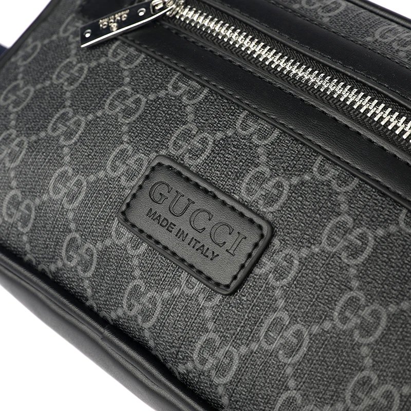Gucci Ophidia GG Belt Bag Beige and Black - 14