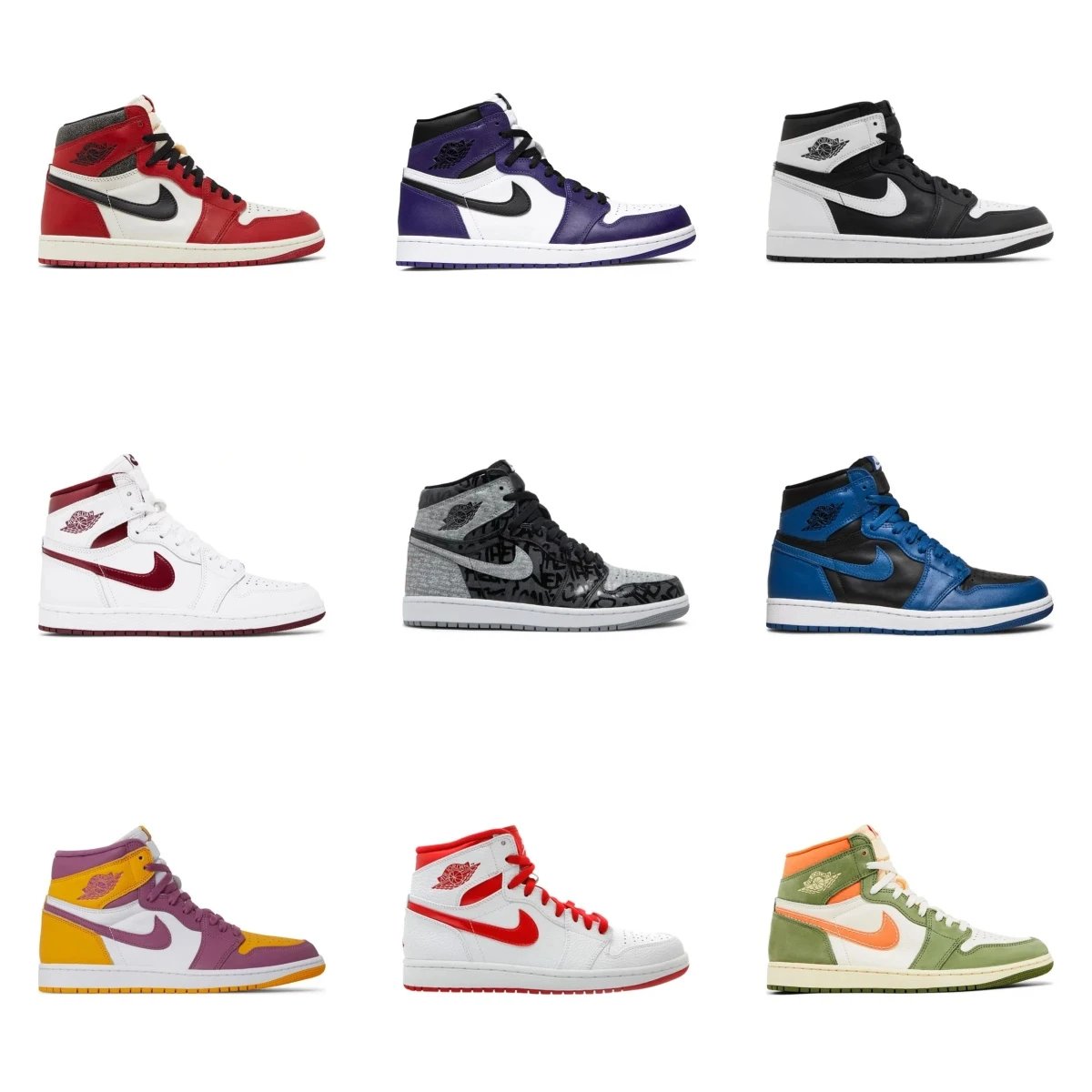 **Ordan 1 High Popular Color Series Collection