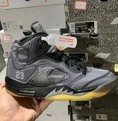 Jordan 5 Muslin x Off White