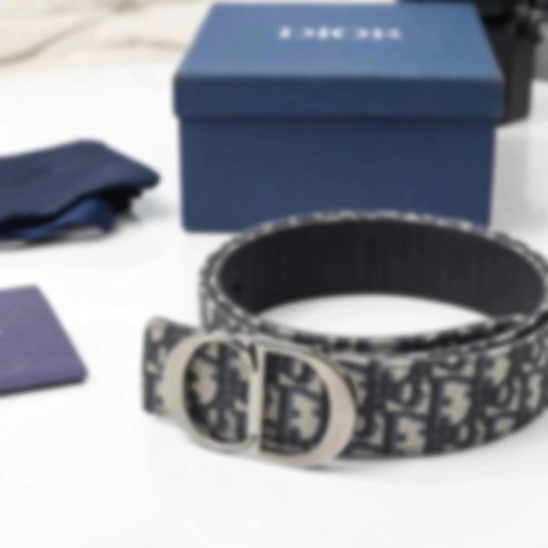 P469 Item ID 8395 Dio-D Home - Full Print Vintage Series - Oblique Jacquard Letter Belt