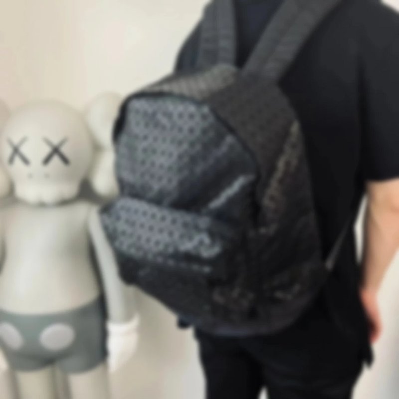 P589 Item ID 8491 Issey-miy@ke- Issey Miyake -DayPack- Matte Diamond Diamond Backpack