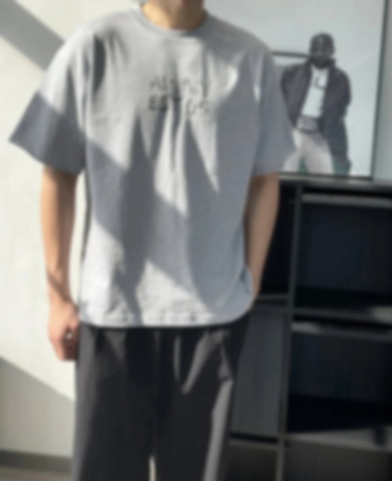 P209 Item ID 8317 king alexander - Unisex loose graffiti logo short sleeves T shirt - Sa