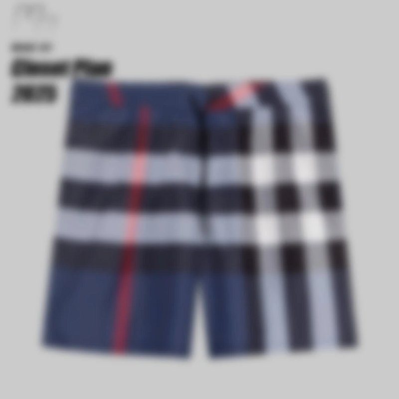 BBR blue swim shorts (199¥)