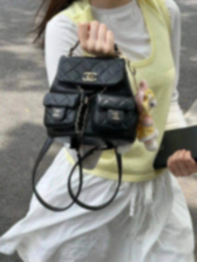 P1999 Item ID 8456 CHANE1- Xiaoxiang -2024ss-24a-Duma Little frog backpack - Original fac