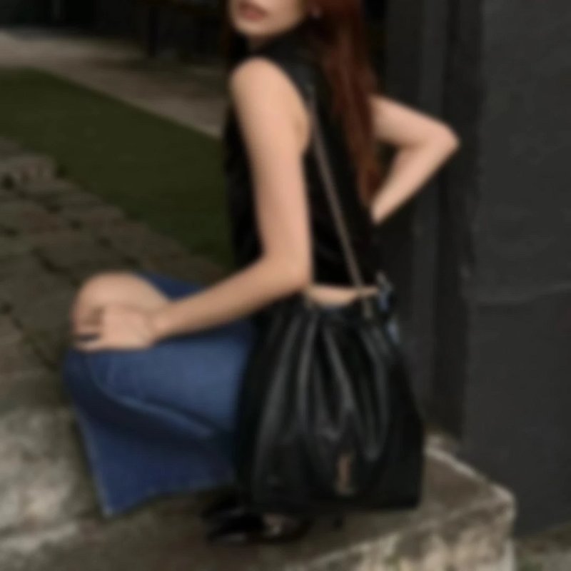 P1799 Item ID 8511 Tevs-Saint-Laurent-YSL-Jamie-4_3- lambskin tote bag - Large garbage ba